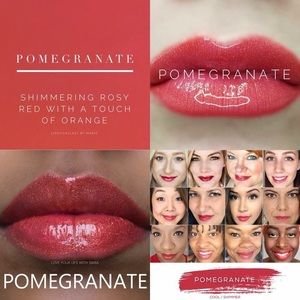 NWT lip sense color pomegranate
